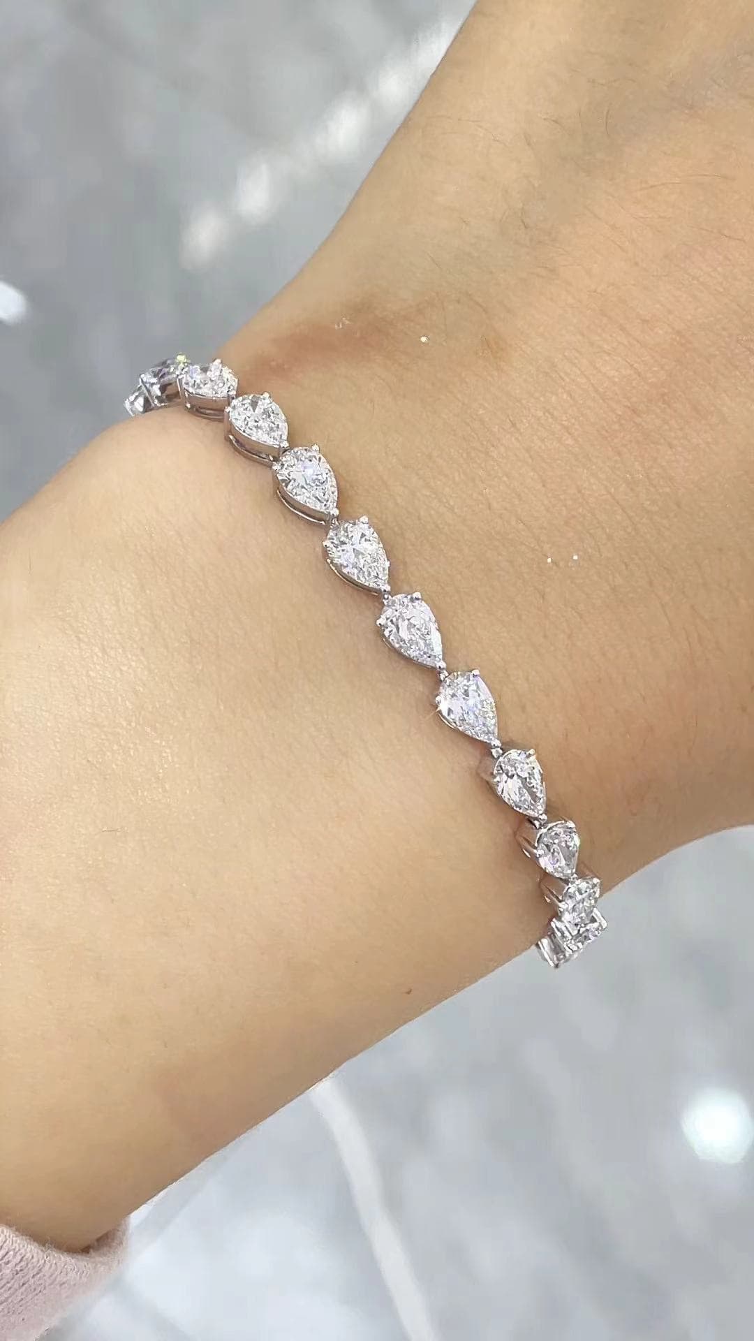 18K 30 分規格水滴手鍊 - 視角 5